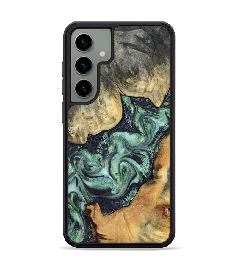 Galaxy S24 Plus Wood Phone Case - Harold (Green, 827034)