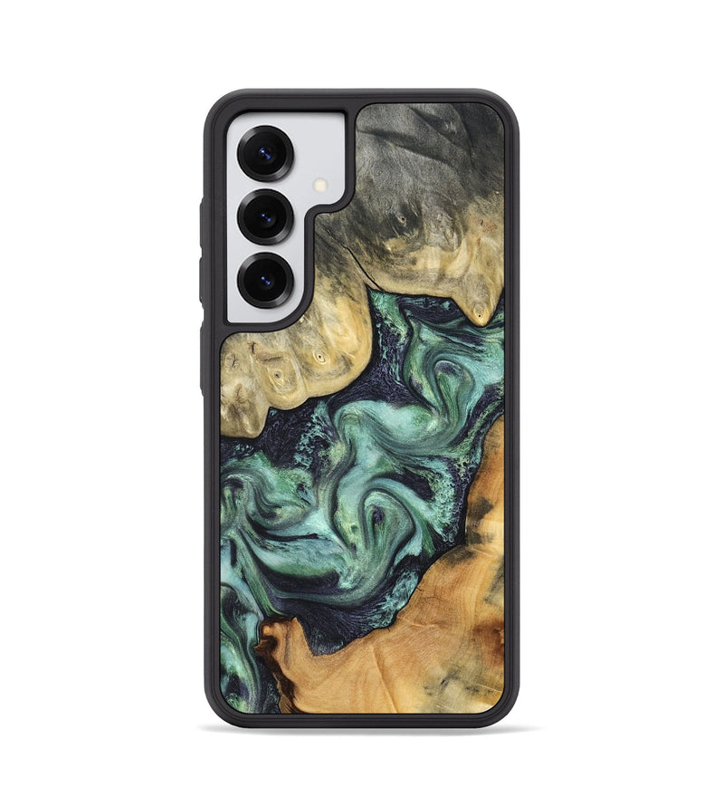 Galaxy S25 Wood Phone Case - Harold (Green, 827034)