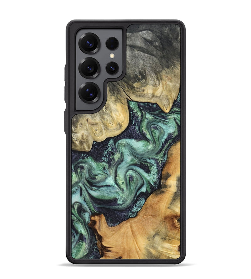 Galaxy S25 Ultra Wood Phone Case - Harold (Green, 827034)