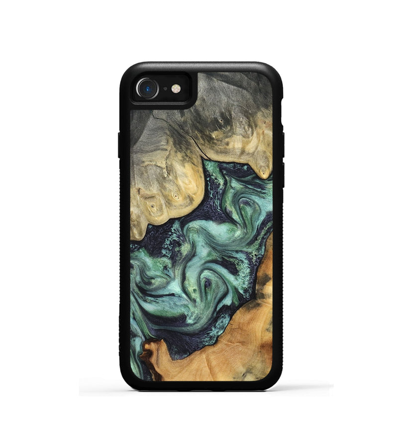 iPhone SE Wood Phone Case - Harold (Green, 827034)