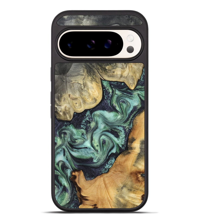 Pixel 10 Pro XL Wood Phone Case - Harold (Green, 827034)