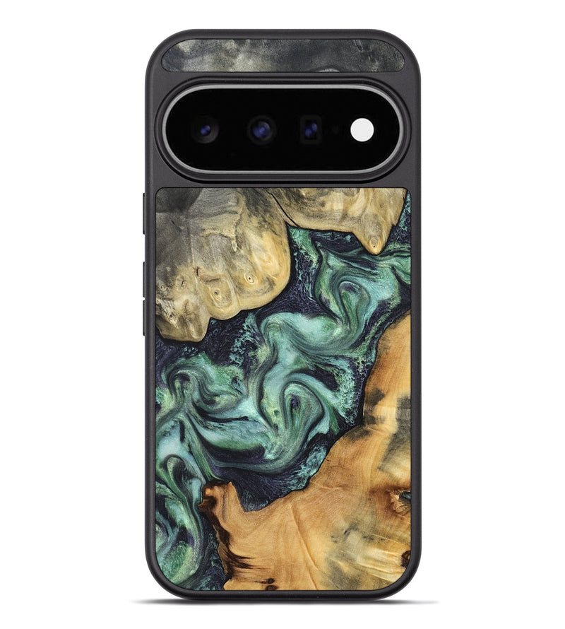 Pixel 11 Pro XL Wood Phone Case - Harold (Green, 827034)