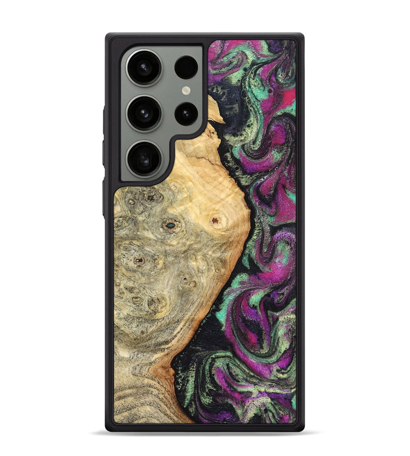 Galaxy S24 Ultra Wood Phone Case - Antwan (Green, 827036)