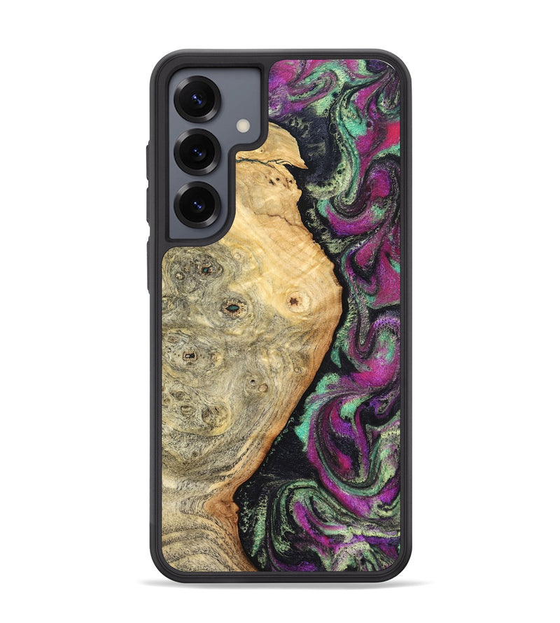 Galaxy S25 Plus Wood Phone Case - Antwan (Green, 827036)