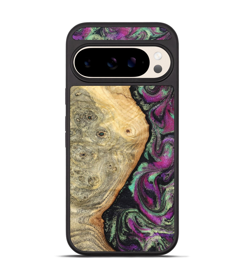 Pixel 10 Wood Phone Case - Antwan (Green, 827036)