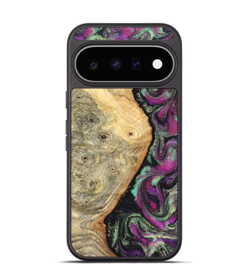 Pixel 11 Wood Phone Case - Antwan (Green, 827036)