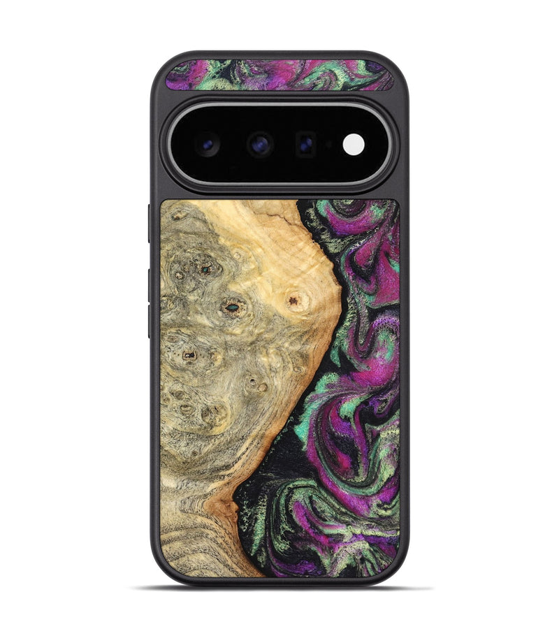 Pixel 11 Pro Wood Phone Case - Antwan (Green, 827036)
