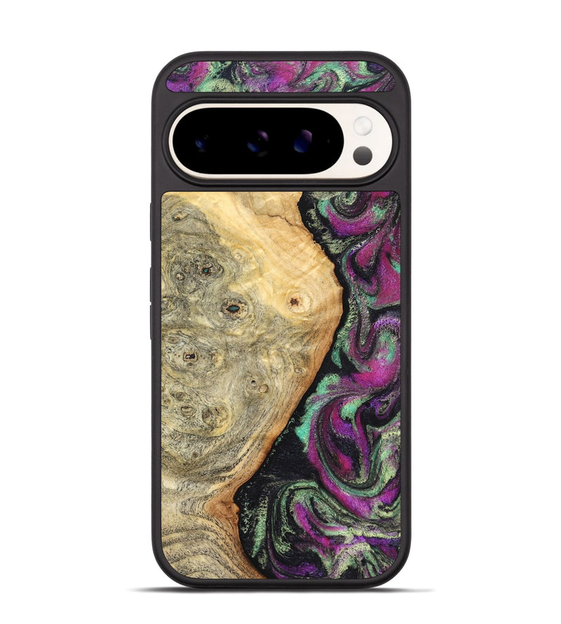 Pixel 9 Wood Phone Case - Antwan (Green, 827036)