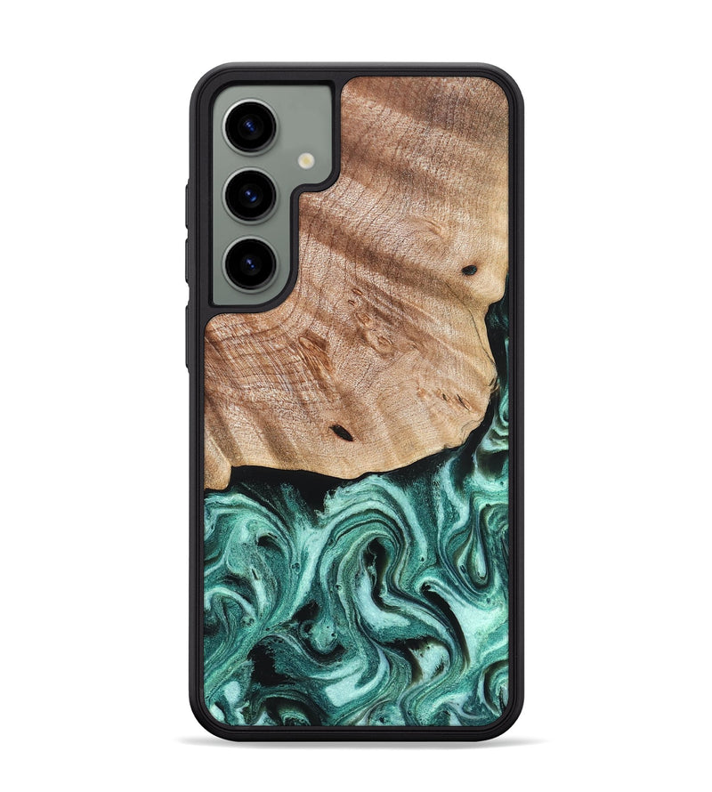 Galaxy S24 Plus Wood Phone Case - Marlo (Green, 827037)