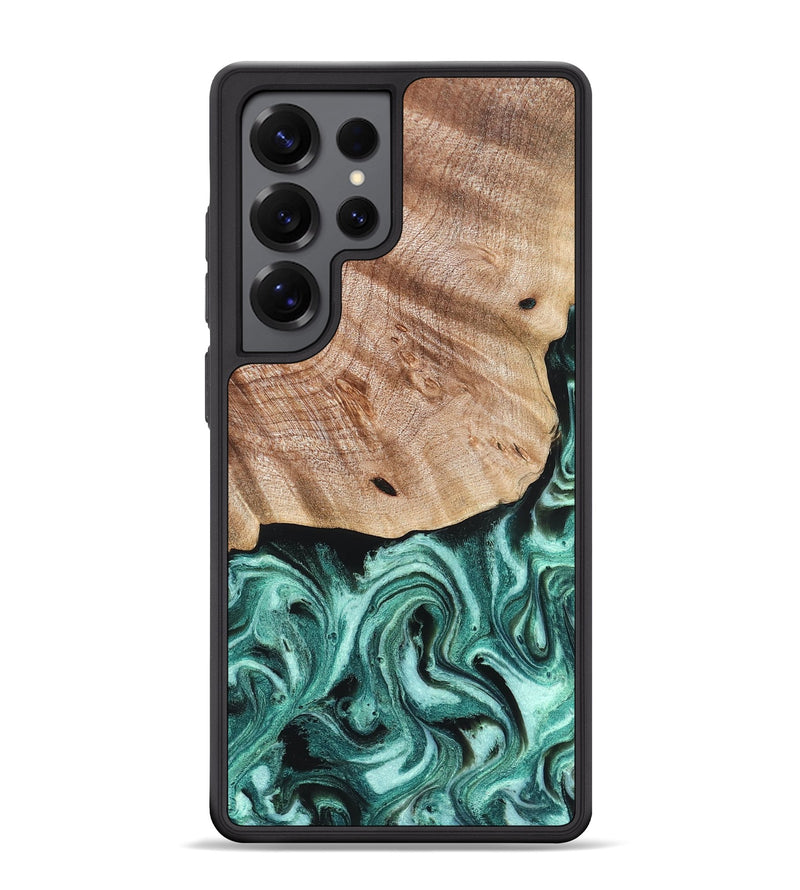 Galaxy S25 Ultra Wood Phone Case - Marlo (Green, 827037)