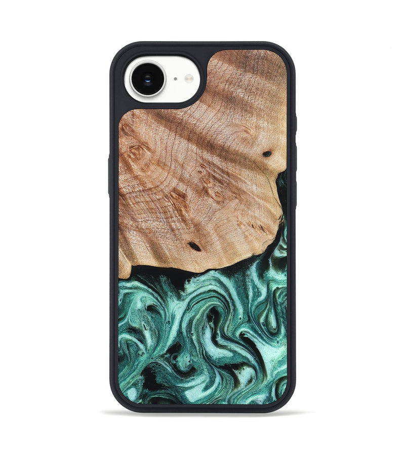 iPhone 17e Wood Phone Case - Marlo (Green, 827037)