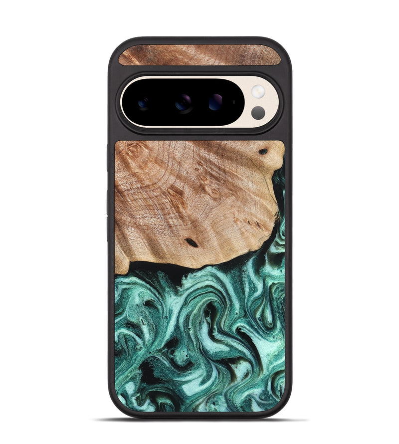 Pixel 10 Wood Phone Case - Marlo (Green, 827037)