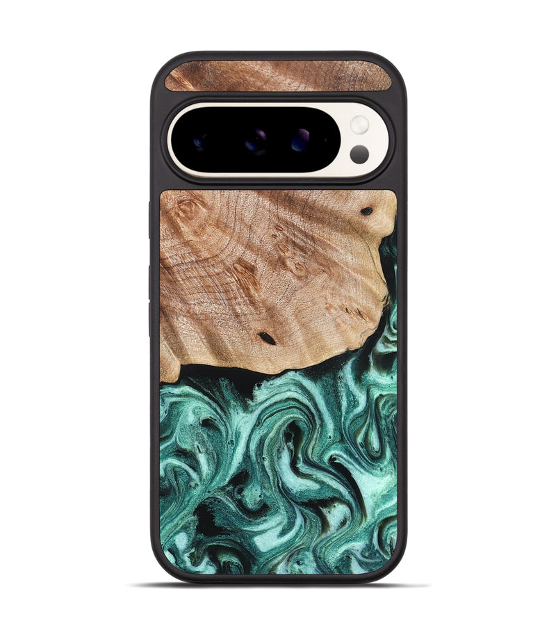 Pixel 9 Wood Phone Case - Marlo (Green, 827037)