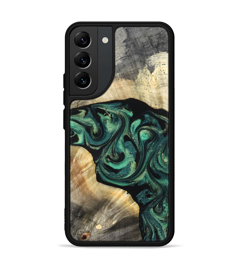 Galaxy S22 Plus Wood Phone Case - Harland (Green, 827038)