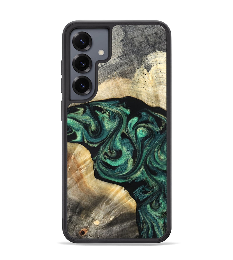 Galaxy S25 Plus Wood Phone Case - Harland (Green, 827038)