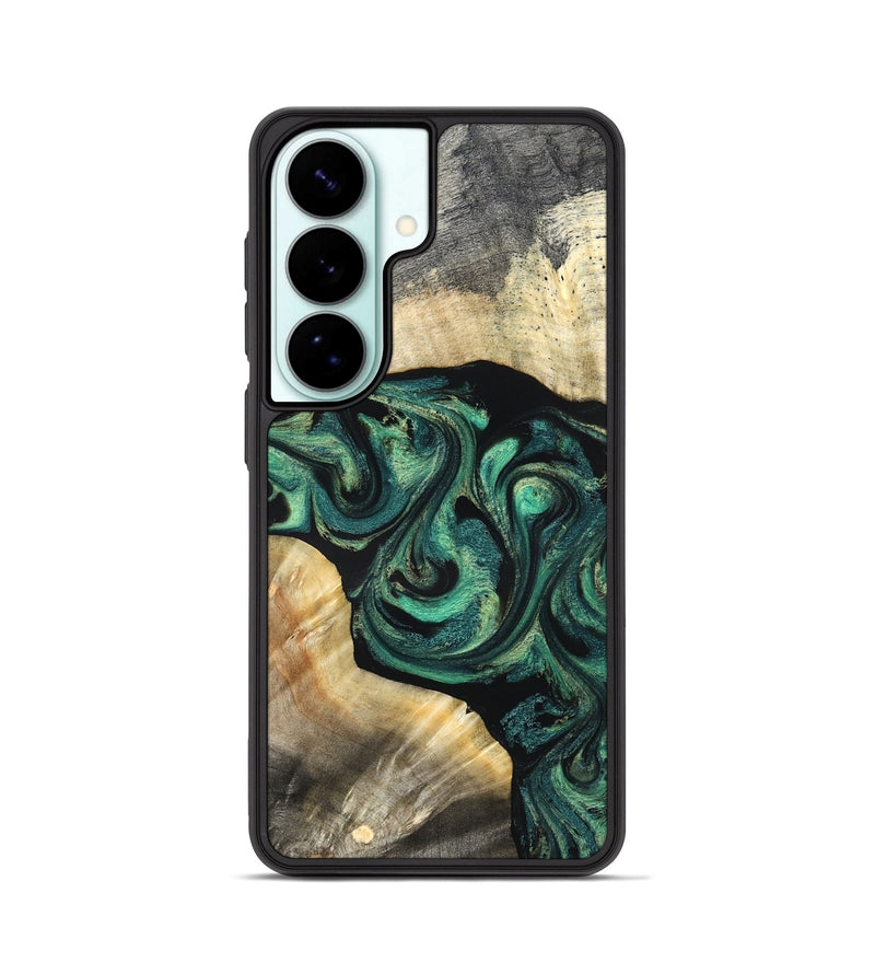 Galaxy S26 Wood Phone Case - Harland (Green, 827038)