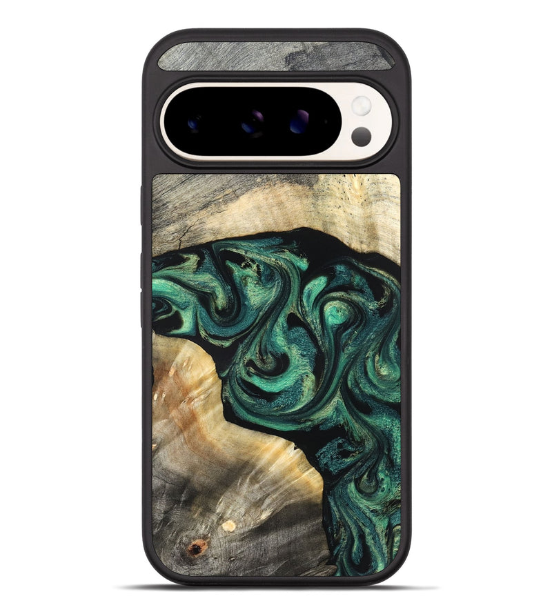 Pixel 10 Pro XL Wood Phone Case - Harland (Green, 827038)