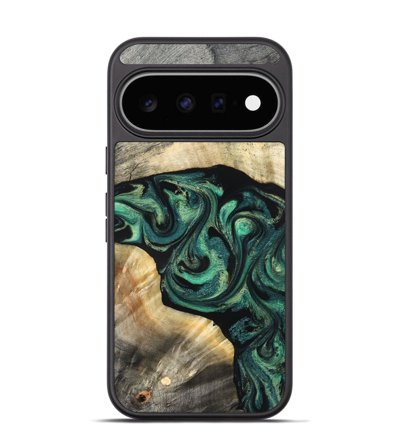 Pixel 11 Wood Phone Case - Harland (Green, 827038)