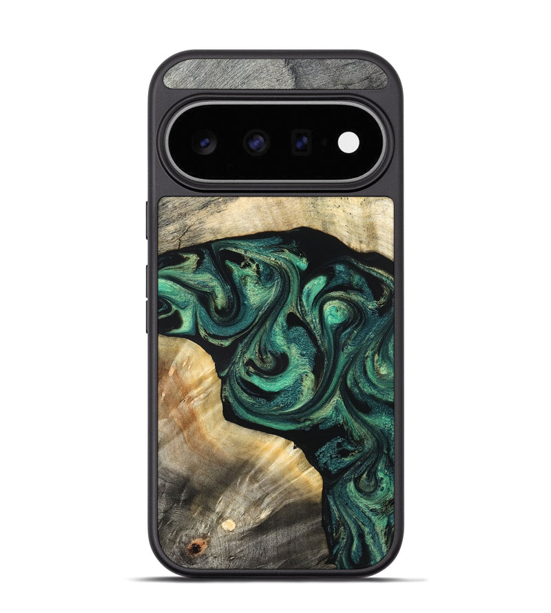 Pixel 11 Pro Wood Phone Case - Harland (Green, 827038)