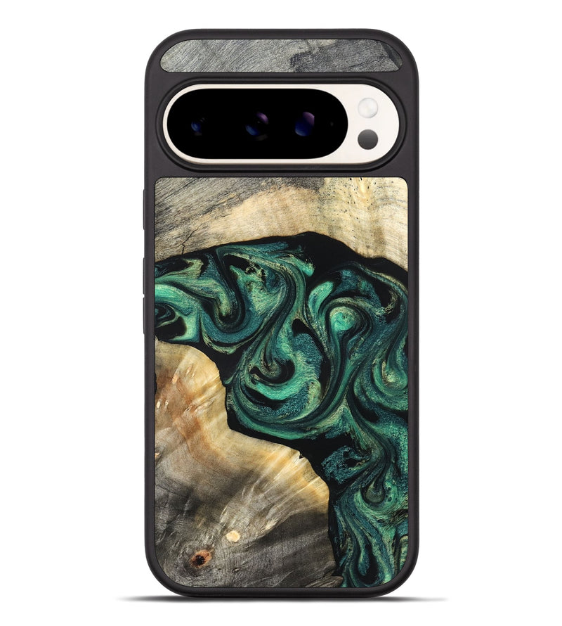 Pixel 9 Pro XL Wood Phone Case - Harland (Green, 827038)