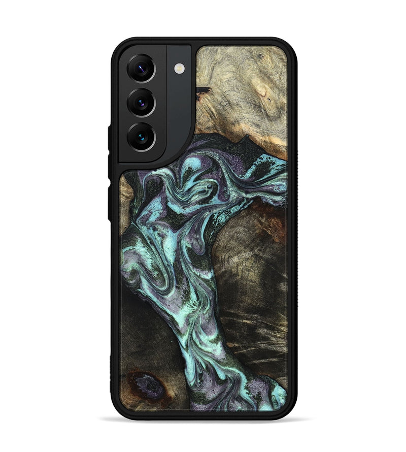 Galaxy S22 Plus Wood Phone Case - Florene (Green, 827039)
