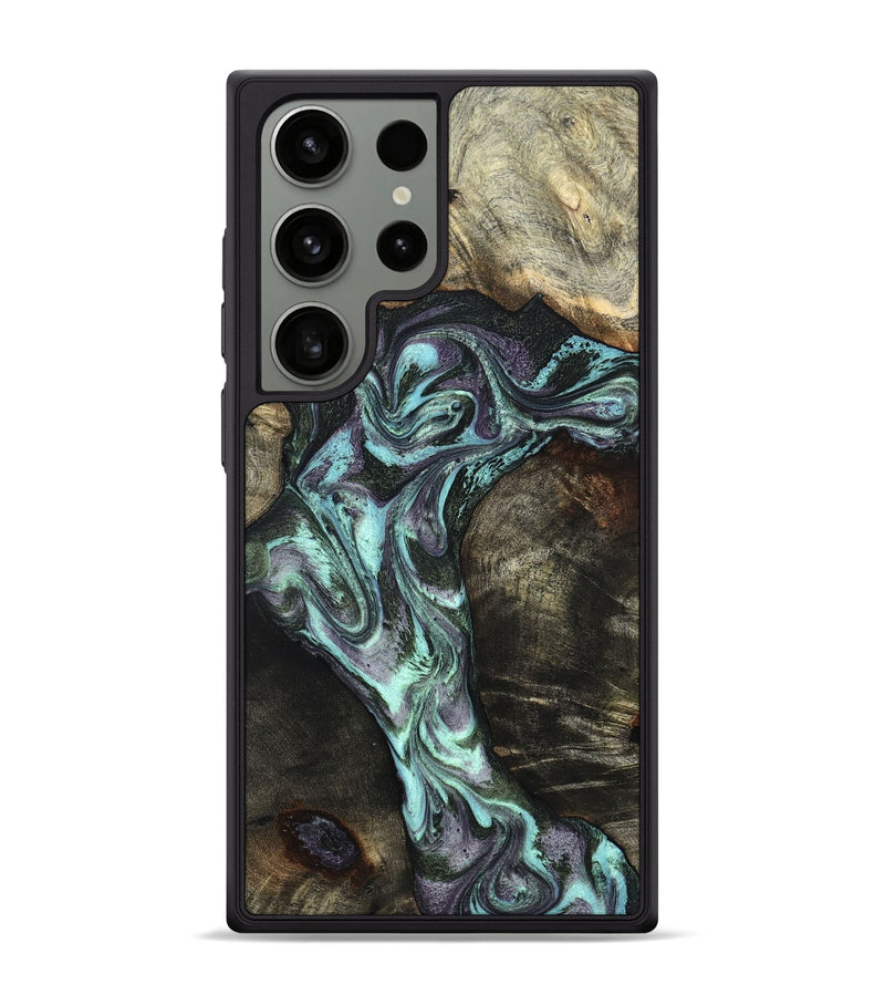 Galaxy S24 Ultra Wood Phone Case - Florene (Green, 827039)