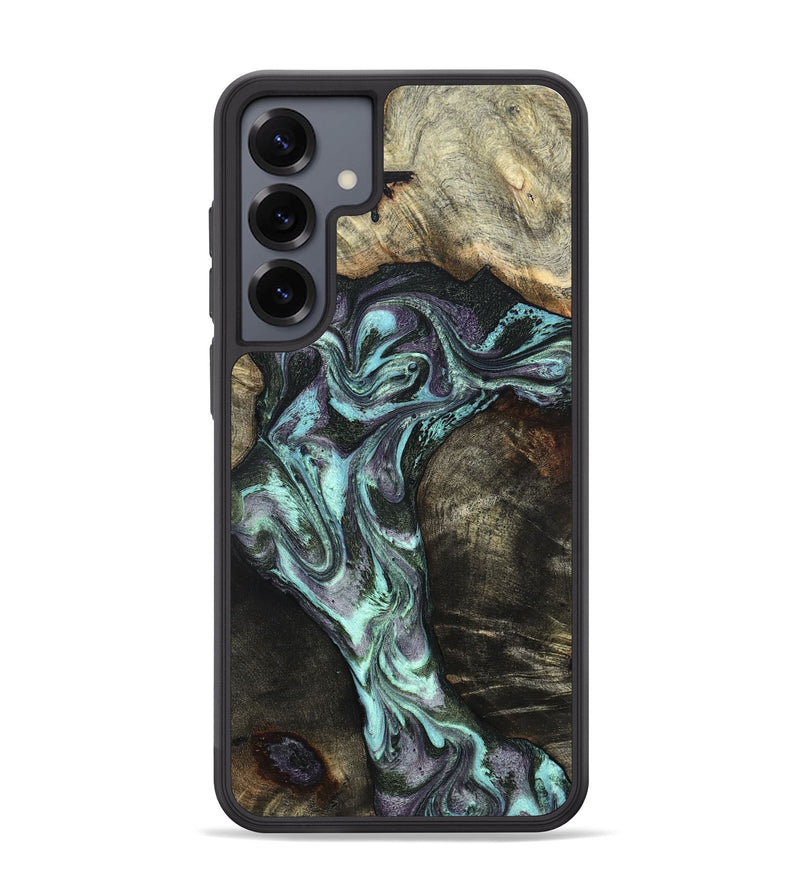 Galaxy S25 Plus Wood Phone Case - Florene (Green, 827039)