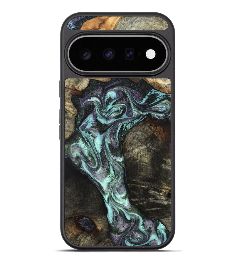 Pixel 11 Pro XL Wood Phone Case - Florene (Green, 827039)