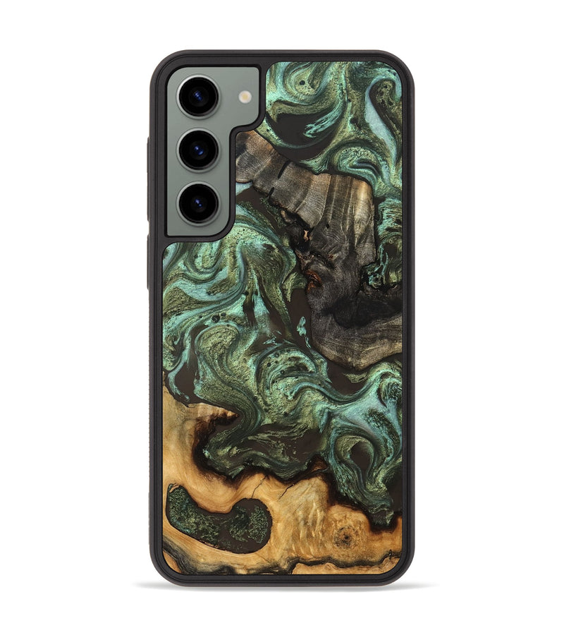 Galaxy S23 Plus Wood Phone Case - Emogene (Green, 827041)