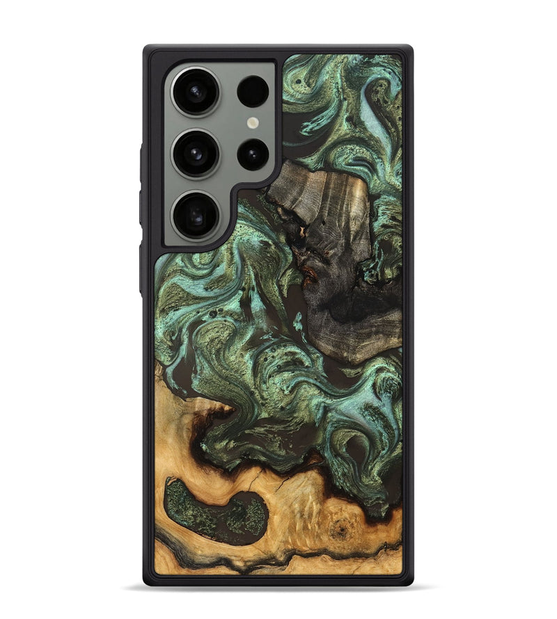 Galaxy S24 Ultra Wood Phone Case - Emogene (Green, 827041)