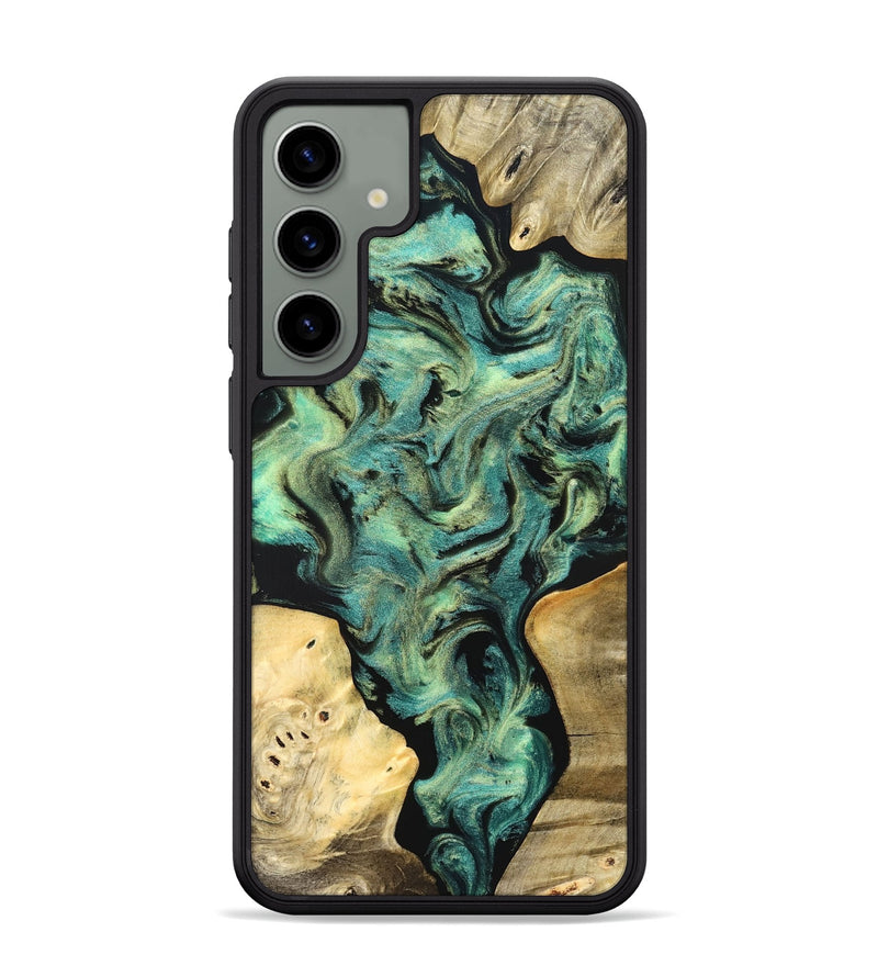 Galaxy S24 Plus Wood Phone Case - Akeem (Green, 827042)