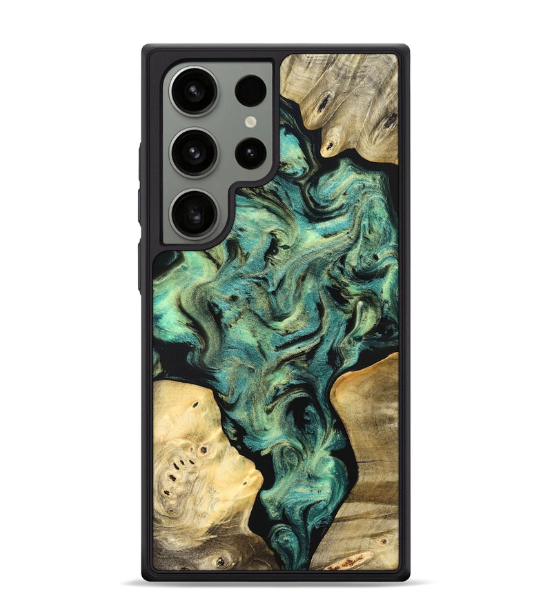 Galaxy S24 Ultra Wood Phone Case - Akeem (Green, 827042)