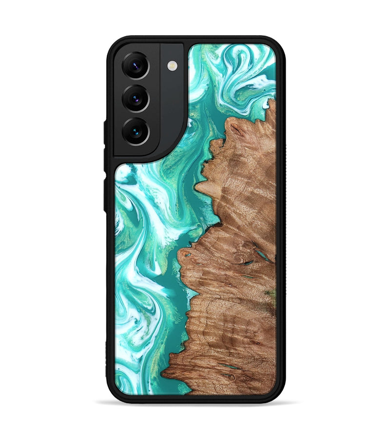 Galaxy S22 Plus Wood Phone Case - Kaeli (Green, 827043)