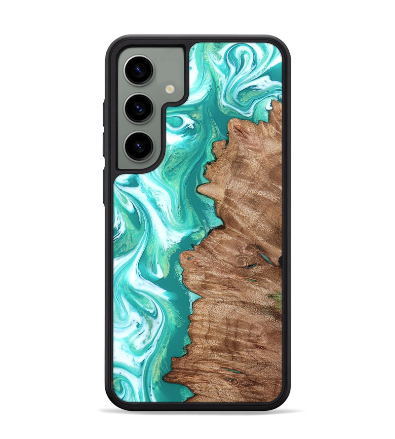Galaxy S24 Plus Wood Phone Case - Kaeli (Green, 827043)