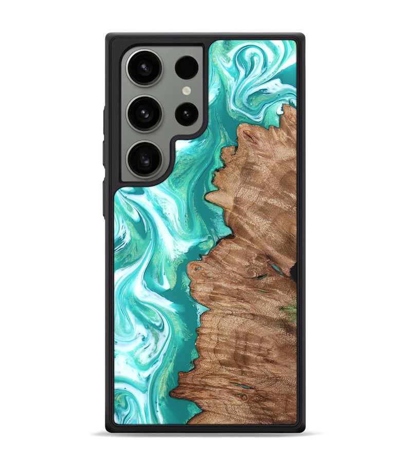 Galaxy S24 Ultra Wood Phone Case - Kaeli (Green, 827043)