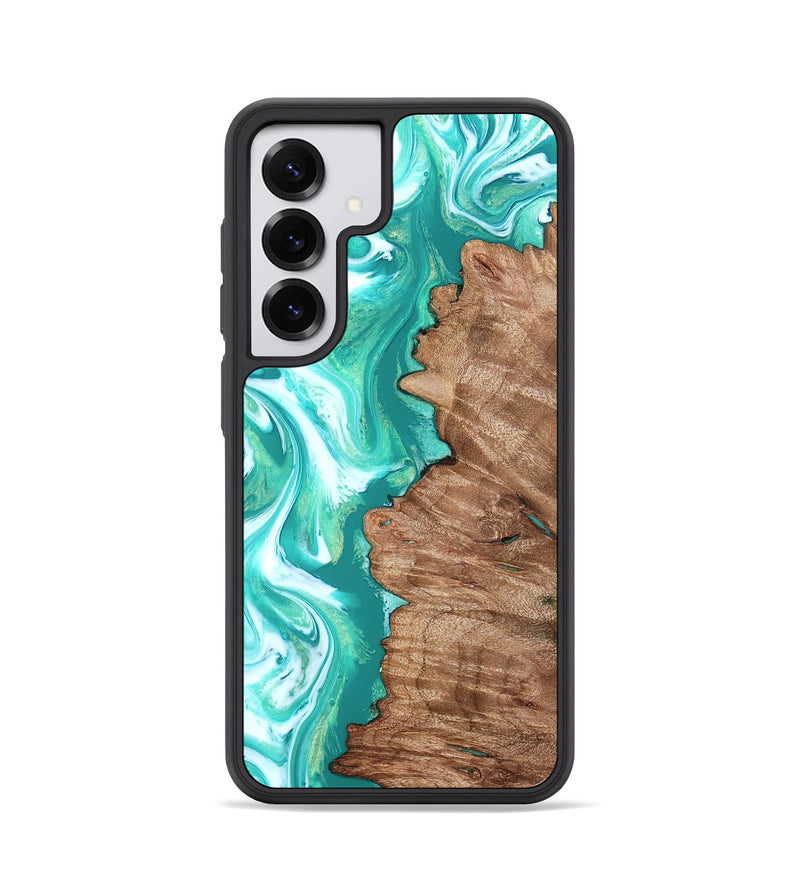 Galaxy S25 Wood Phone Case - Kaeli (Green, 827043)