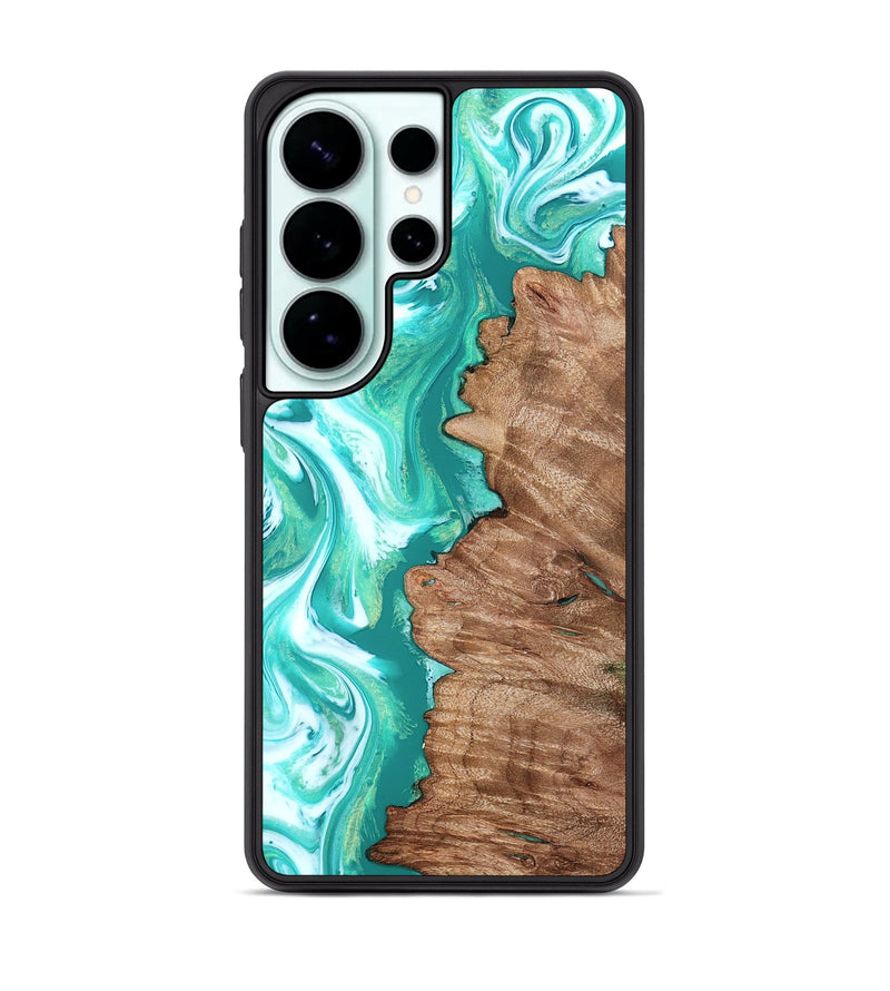 Galaxy S26 Ultra Wood Phone Case - Kaeli (Green, 827043)