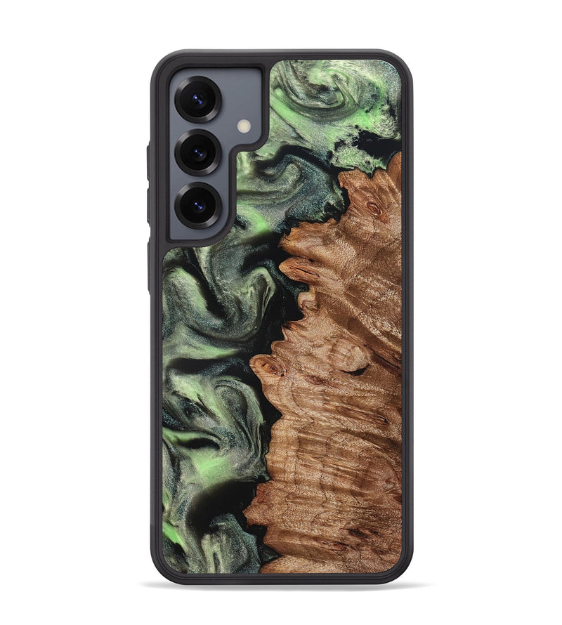 Galaxy S25 Plus Wood Phone Case - Noah (Green, 827045)