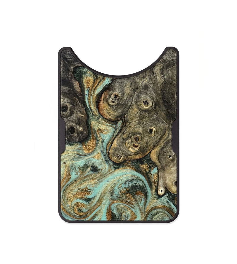Alloy Wood Wallet - Billye (Green, 827046)