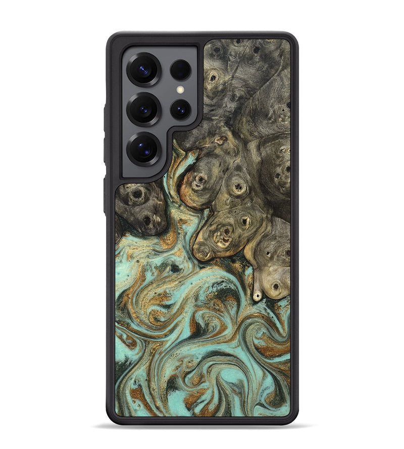 Galaxy S25 Ultra Wood Phone Case - Billye (Green, 827046)