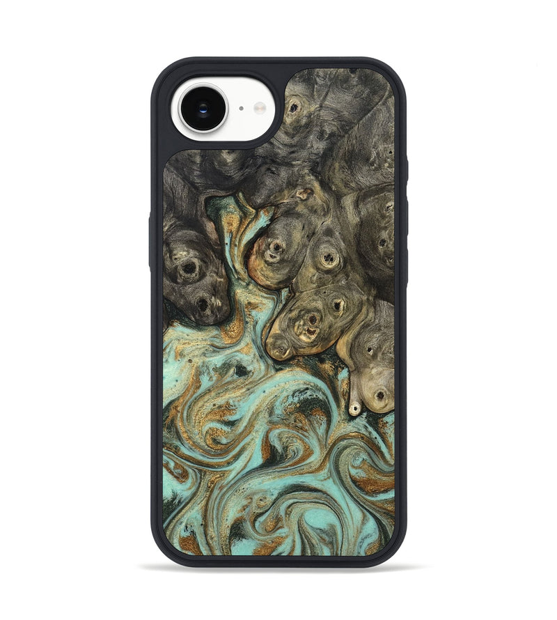 iPhone 16e Wood Phone Case - Billye (Green, 827046)