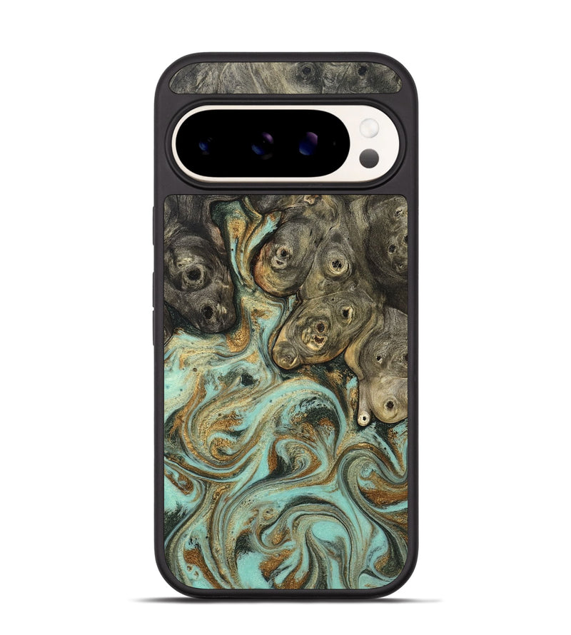 Pixel 9 Wood Phone Case - Billye (Green, 827046)