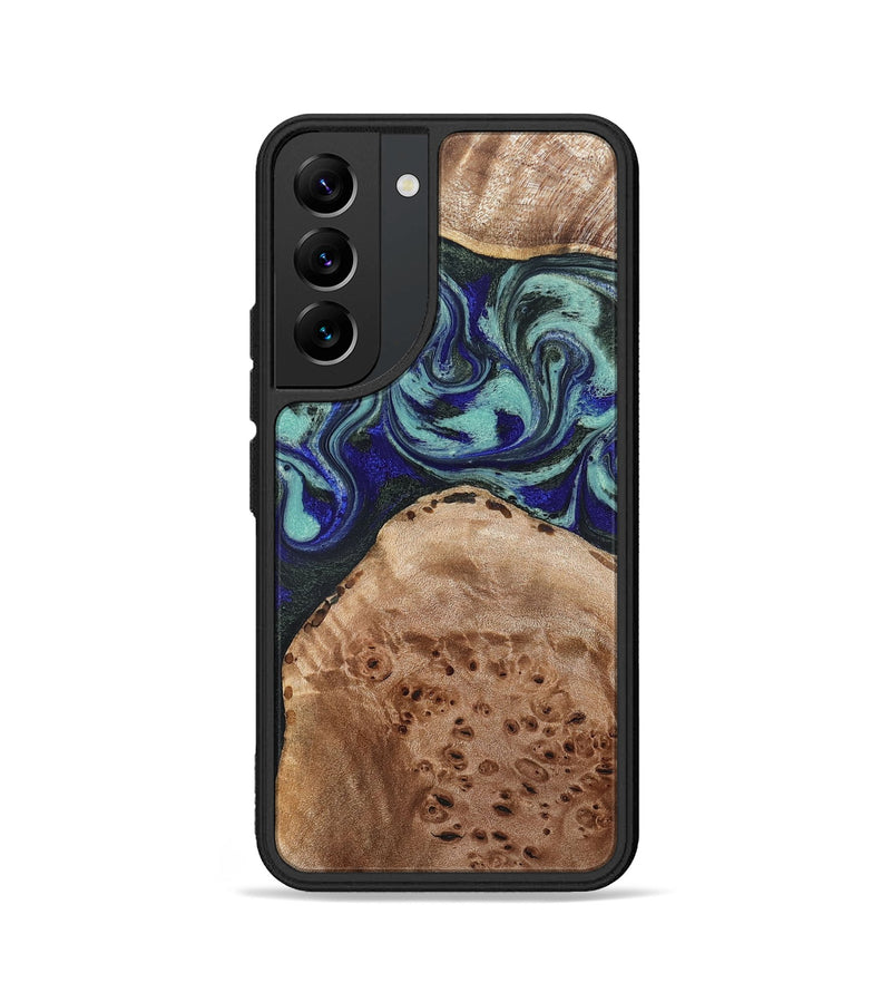 Galaxy S22 Wood Phone Case - Shemar (Green, 827049)