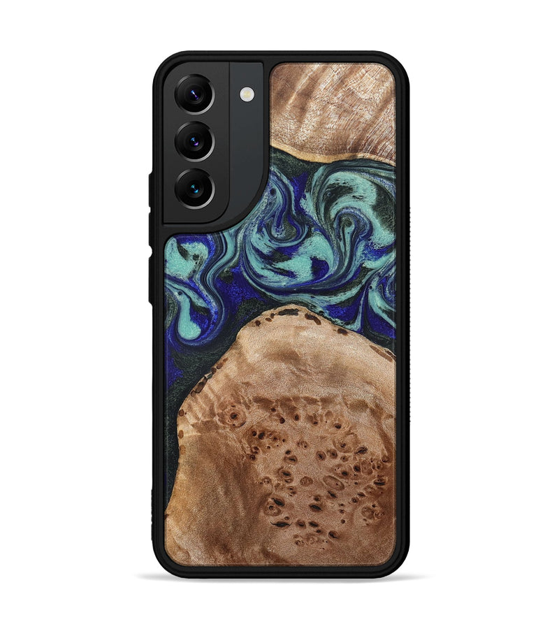 Galaxy S22 Plus Wood Phone Case - Shemar (Green, 827049)