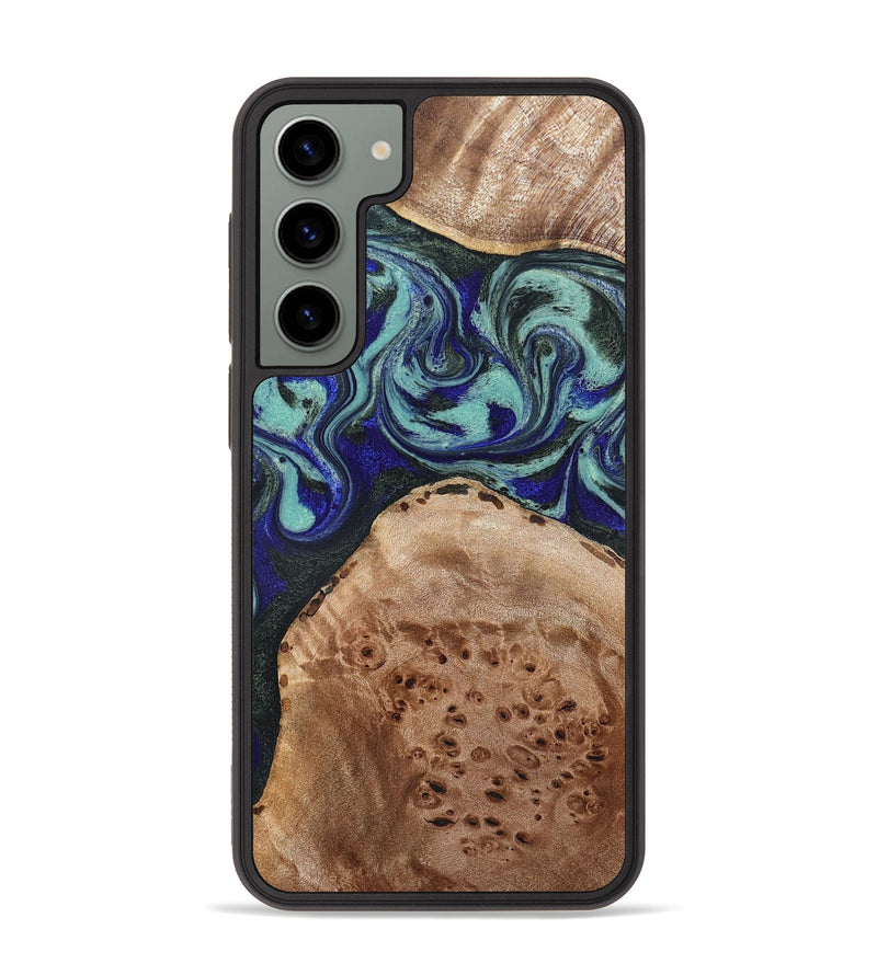 Galaxy S23 Plus Wood Phone Case - Shemar (Green, 827049)