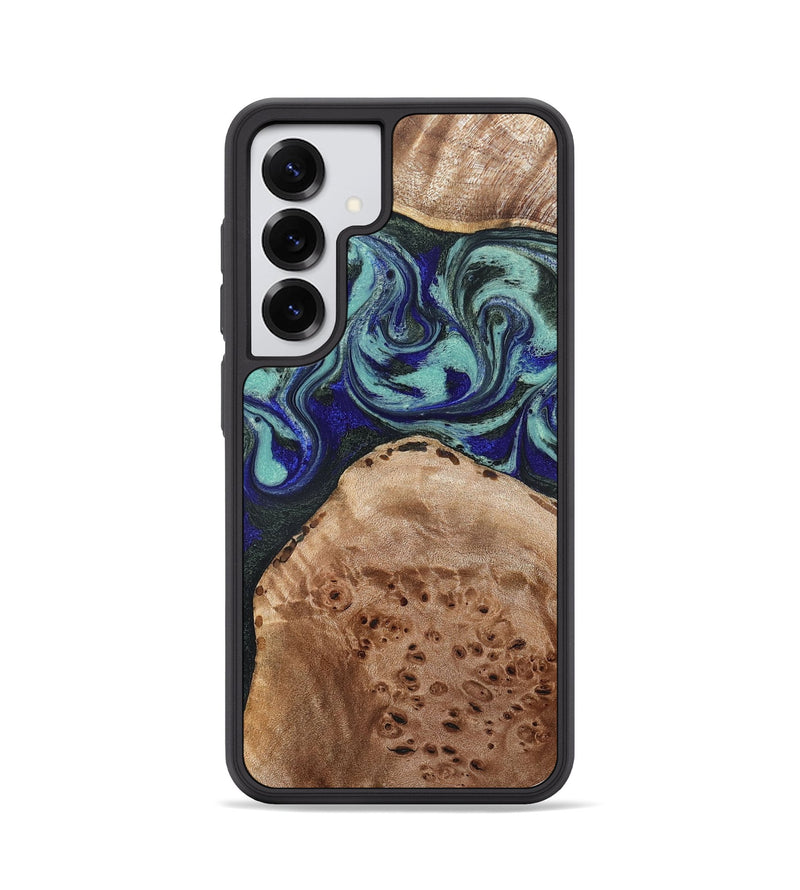 Galaxy S25 Wood Phone Case - Shemar (Green, 827049)