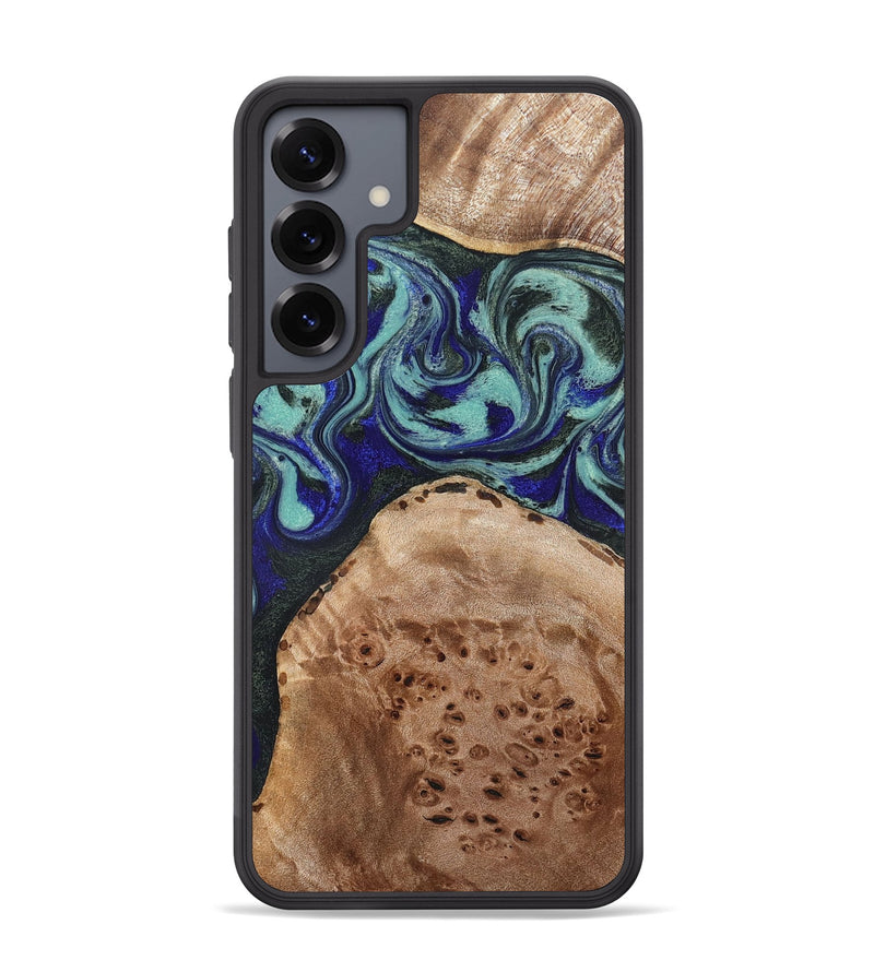 Galaxy S25 Plus Wood Phone Case - Shemar (Green, 827049)