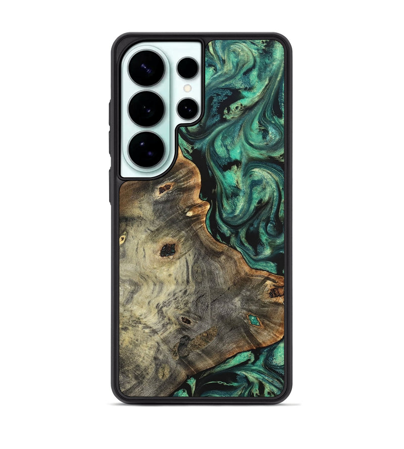 Galaxy S26 Ultra Wood Phone Case - Gena (Green, 827069)
