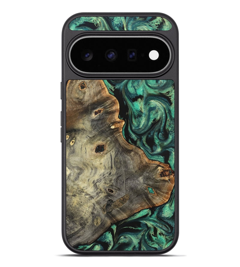 Pixel 11 Pro XL Wood Phone Case - Gena (Green, 827069)