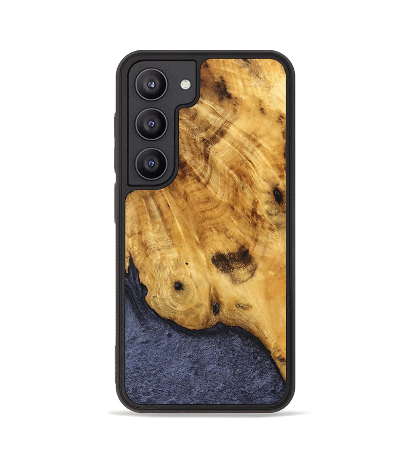 Galaxy S23 Wood Phone Case - Green (Wood Burl, 827073)